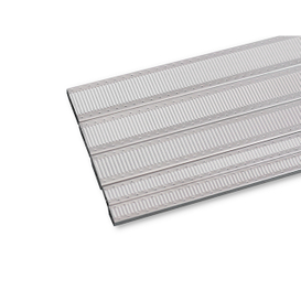 Embossed Aluminum Partition Strip